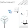 Внешняя 4G/5G LTE антенна QOLTEC 9 дБи SMA 3 м Photo 2