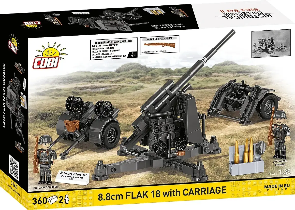 Cobi Building Blocks 8.8 cm Flak — 360 detaļas Photo 3