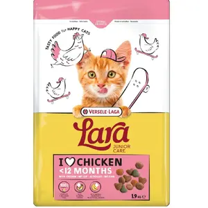 Корм для кошек VERSELE-LAGA VL-Lara Junior для котят и молодых кошек 1,9 кг