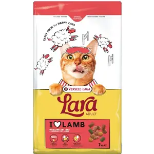 Корм для взрослых кошек VERSELE-LAGA VL-Lara Adult Lamb с ягнёнком 7 кг