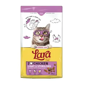 Сухой корм для кошек VERSELE-LAGA VL-Lara Adult Light Sterilized 7 кг