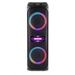 Portable party speaker JVC XS-EP624B — black, battery-powered, Bluetooth