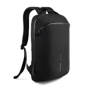 Mugursoma XDDESIGN Air P706.3201 — 15 L, piemērota 15,6" (39,6 cm) portatīvajam, RFID aizsardzības kabatas, melna