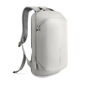 Mugursoma XDDESIGN Air P706.3219 — pelēka, 15 L, nodalījums portatīvajam līdz 15,6", aizverama galvenā rāvējslēdzēja