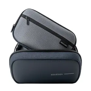 Kosmētikas somiņa XDDESIGN First-Class All-in-One Travel Organiser P706.3425, Garnet, rāvējslēdzējs, 380 g, ārējā kaste 17×27,5 cm