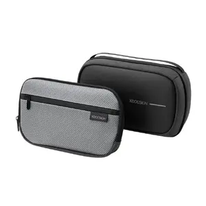 Kosmētikas soma XDDESIGN First-Class All-in-One Travel Organiser P706.3401, melna, ar rāvējslēdzēju, deluxe kabata