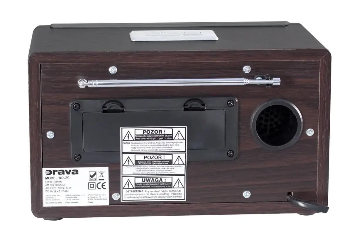 Portable analog radio ORAVA RR-29 Photo 4