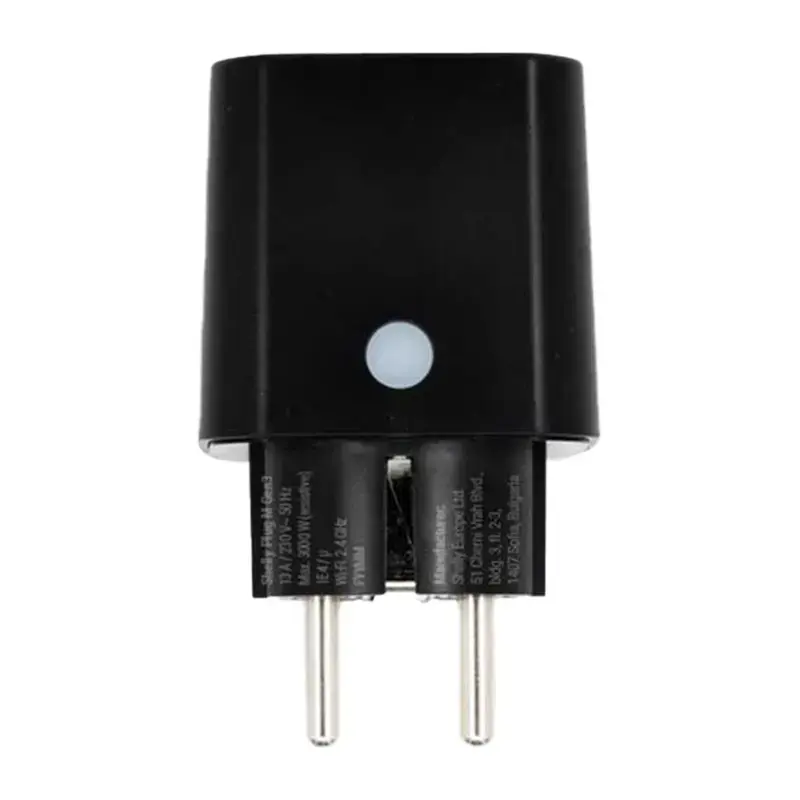 Shelly Plug M Gen3 Matter 13A viedā kontaktligzda Photo 2