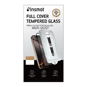 Защитное стекло Insmat для Apple iPhone 16e/14/13/13 Pro 6.1" прозрачное, 1 шт.