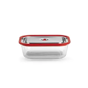 Контейнер для хранения пищи magic vac ACO1138, прямоугольный, 1,9 л, прозрачный, 235×184×83 мм