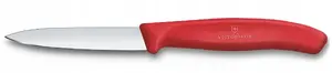 Kitchen knife Victorinox Swiss Classic 8 cm vegetable knife, red handle, model 6.7601.C1