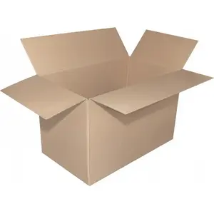 Kartona uzglabāšanas kaste office products InP C, aizverama, 627×367×394 mm, pelēka