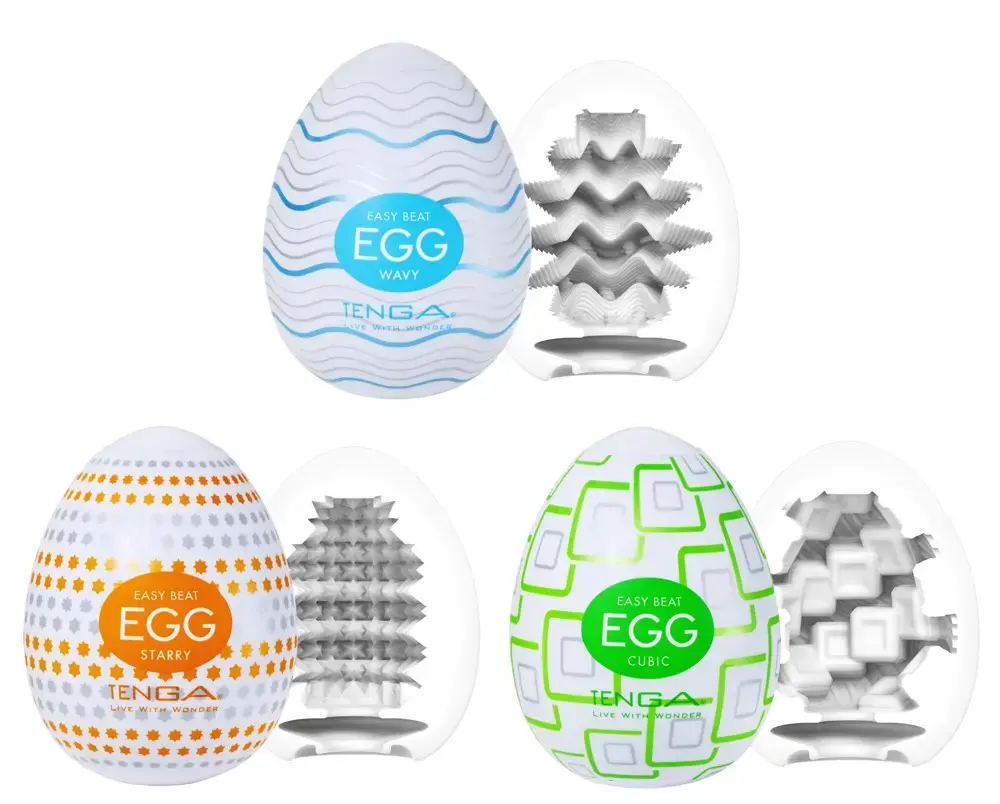 TENGA Egg Standard набор x3 одноразовые мастурбаторы Photo 3