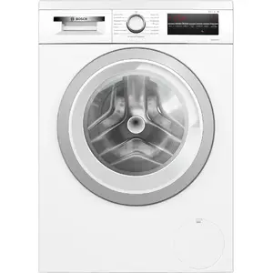 Priekšējās ielādes veļasmašīna Bosch Serie 6 WUU28T71 — 8 kg, 1400 apgr/min, balta, 598×590×845 mm