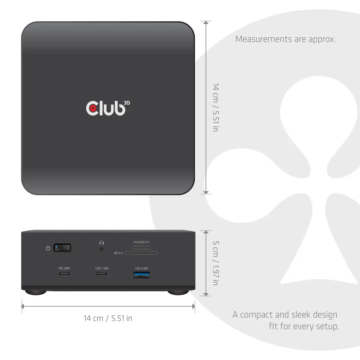 CLUB3D CSV-2562 док-станция Thunderbolt 5 Photo 5