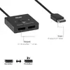 CLUB3D DisplayPort 2‑in‑1 divvirzienu slēdzis CSV-1009 Photo 5