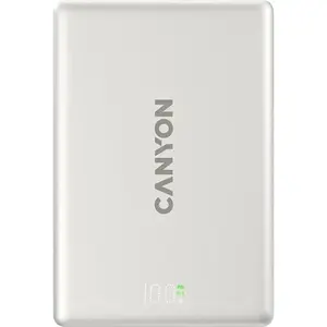 Portable power bank CANYON OnPower 10000mAh 20W Magnetic (MagSafe compatible), Star Grey