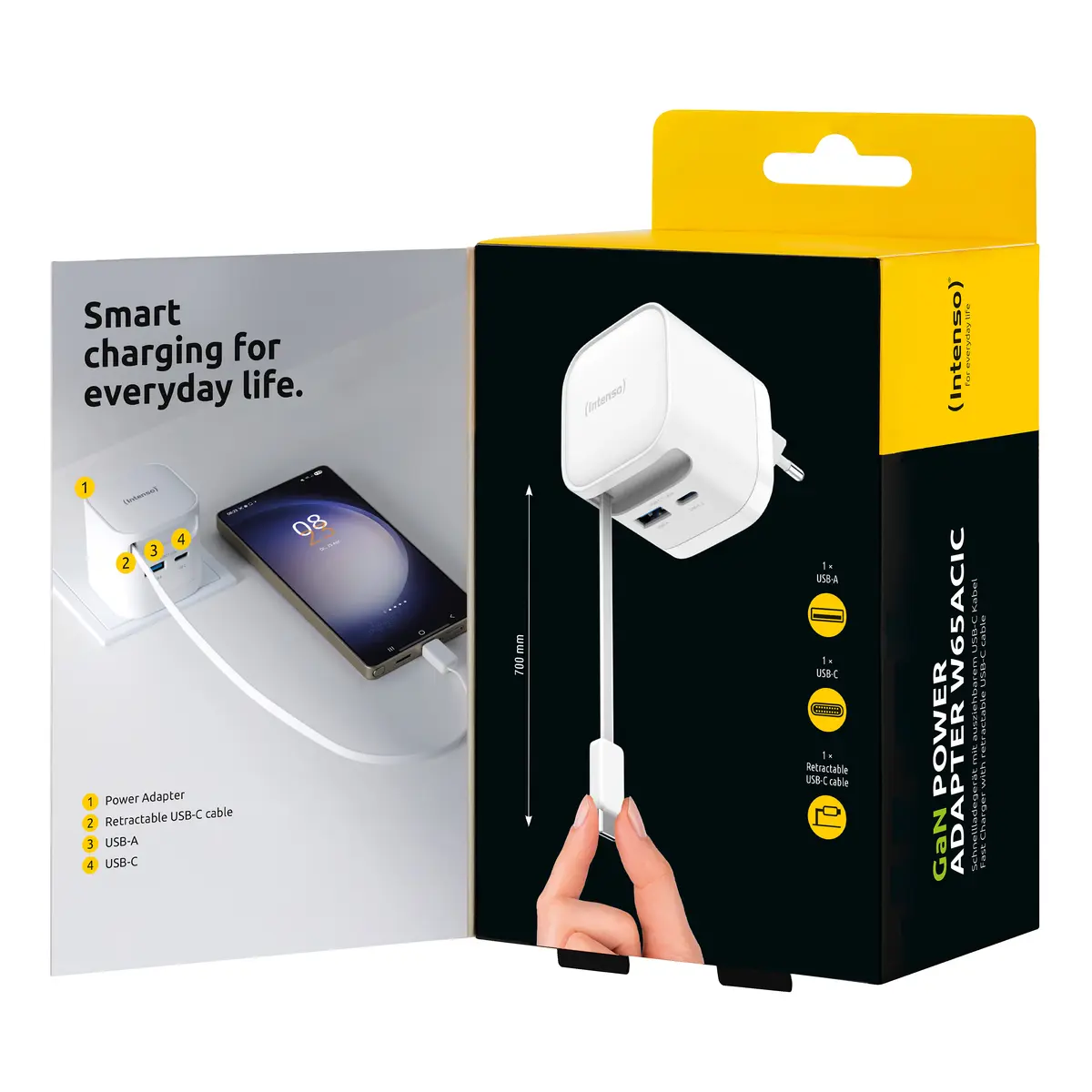 Intenso 7806522 65W Power Adapter Photo 4