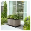 Keter Deco Rectangle Planter Ashwood Photo 2