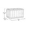 Keter Deco Rectangle Planter Ashwood Photo 4