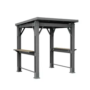 Уличный угольный гриль-беседка Keter Gazebo Grill модель 29213898