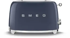 Maiznīca Smeg TSF01NBEU Navy Blue – 2 šķēles, regulējama grauzdēšanas pakāpe, atsaldēšana un uzsildīšana