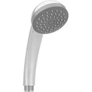 Shower handset INVENA Eol 1-function chrome AS-14-001, single spray, handheld