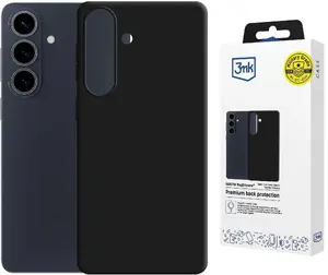 Protective MagSilicone Case 3MK for Samsung Galaxy S26 — black