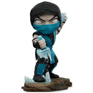 Collectible figure Iron Studios Sub‑Zero MiniCo — Mortal Kombat miniature statue