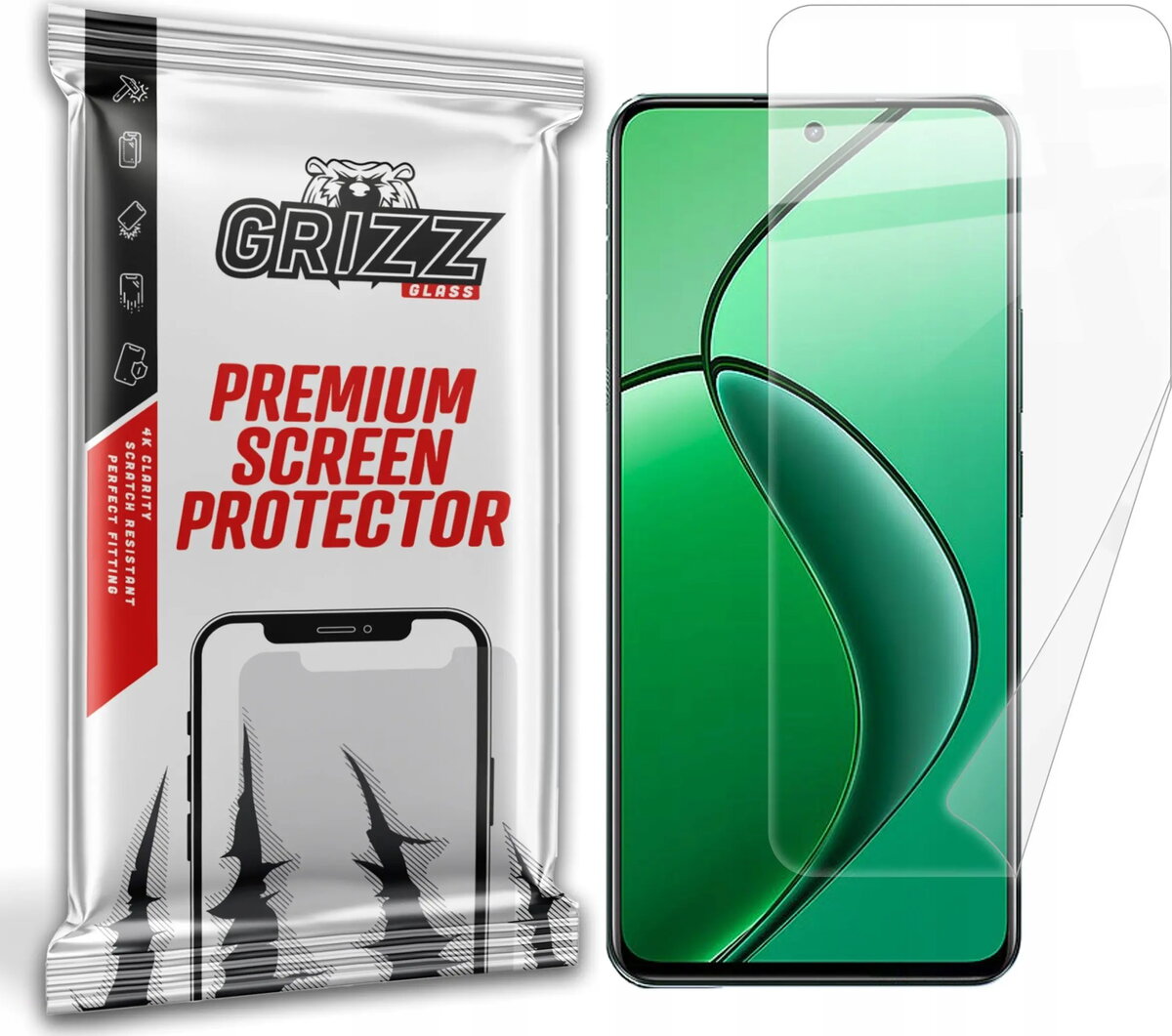 Keramiska ekrāna aizsargplēve GrizzGlass CeramicFilm priekš