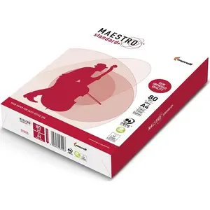Kopējamā papīra Mondi Maestro Standard Plus A4 80 g/m² 500 lapas