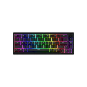 Keyboard HATOR Skyfall 65 Wired Mechanical USB-C 65% QWERTY RGB Black 70M switches 790g