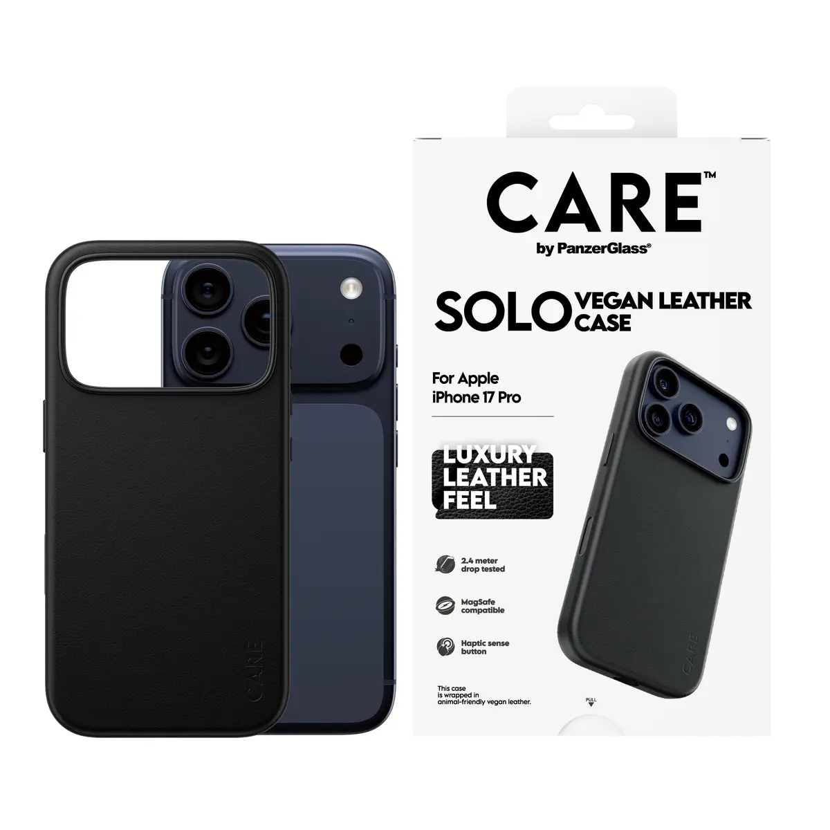 PanzerGlass CARE by Solo Case Black iPhone 17 Pro Photo 2
