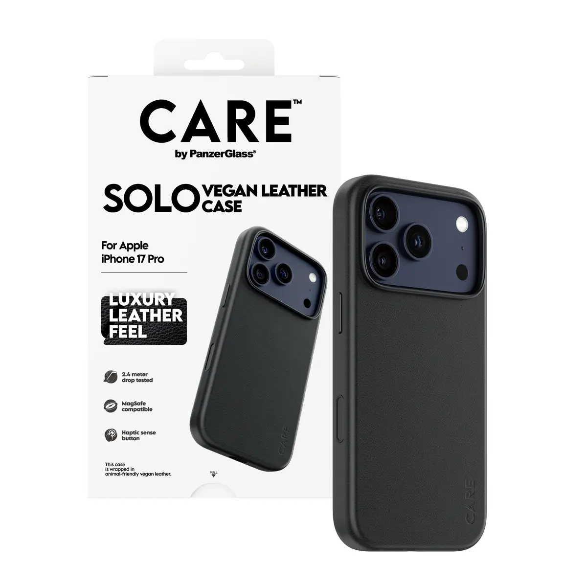 PanzerGlass CARE by Solo Case Black iPhone 17 Pro Photo 5