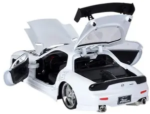 Metāla modeļa auto Jada Fast & Furious 1993 Mazda RX-7, mērogs 1:24
