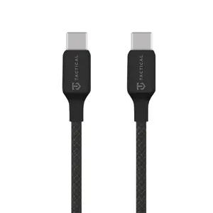 Кабель USB-C — USB-C Tactical 2 м черный — Stitch Thread Cable