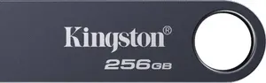 USB флеш-накопитель KINGSTON DataTraveler SE9 G3 256GB — USB Type-A, USB 3.2 Gen 1, чтение 220 МБ/с, запись 100 МБ/с, без колпачка, Dark Nickel