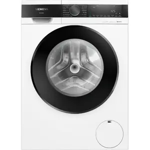 Front-load washing machine Siemens iQ500 WG44G2Z22 — 9 kg, 1351 RPM, A energy class, 598×590×848 mm, Black/White