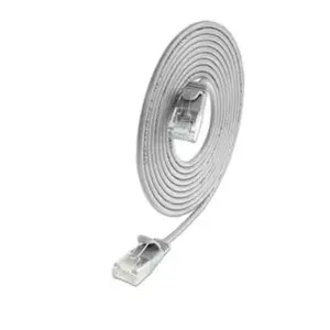 Networking cable Slim Wirewine SLIM-L-UU-K6A 1.5 m Cat6 U/UTP grey RJ-45 to RJ-45