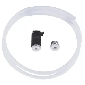 Tube spare part for Creality 3D printer K2 Plus — model 4004010261, black transparent, 1 pc