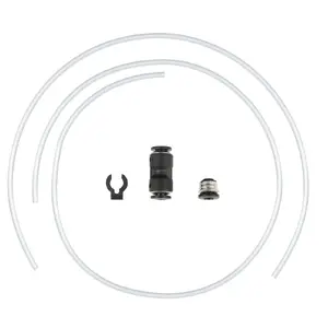 Tube spare part for 3D printer Creality 4004010290 compatible with K2 Pro, black/transparent, 1 pc