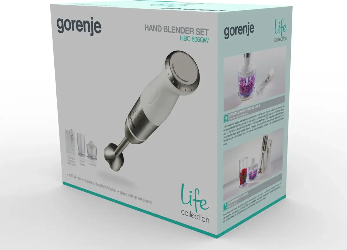 Rokas mikseris Gorenje HBC806QW Photo 4