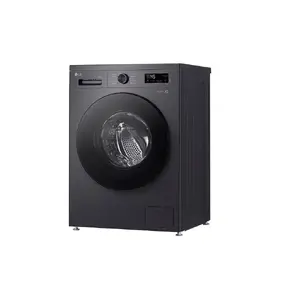 Стиральная машина фронтальная LG F4X1009NMB, загрузка 9 кг, 1400 об/мин, глубина 55 см, черная