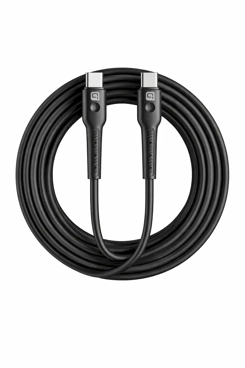 Quik QK-1011 кабель USB-C—USB-C 60W 1 м Photo 2