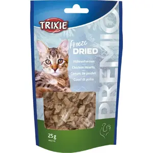Лакомство для собак Trixie PREMIO сублимированное куриные сердца, 25 г