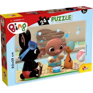 Обучающий пазл Lisciani Puzzle Plus 24 Bing 2 — 24 детали, детский развивающий пазл