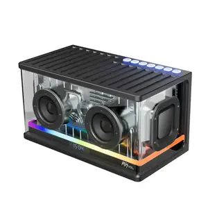 Mechanical Gaming Headset Royal Kludge SH100 Black — wired RGB, USB/3.5mm compatibility
