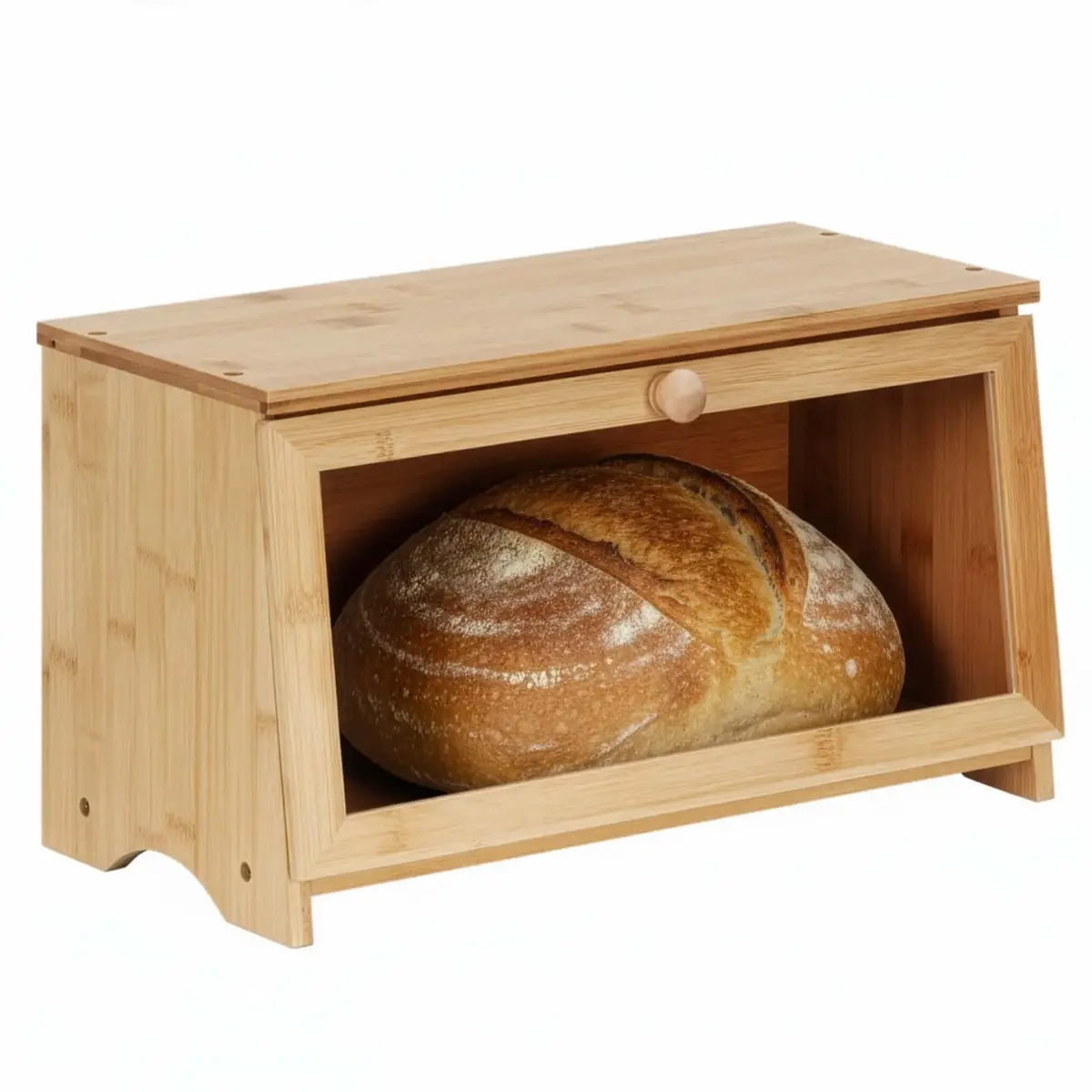 Хлебница Springos KI0159 — бамбук 40×20×23 см Photo 2