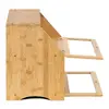 Springos KI0162 двухуровневый бамбуковый хлебный шкаф Photo 9