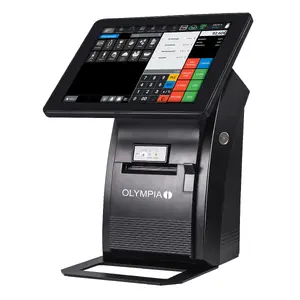 All-in-One skārienekrāna terminālis Olympia T210 10" (25,4 cm) LCD, Android 11, termotransfera printeris 8 cm, melns